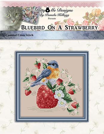 Bluebird On A Strawberry
